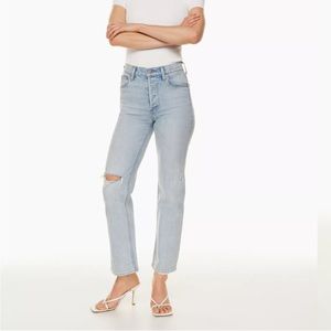 Denim Forum THE ARLO HIGH RISE STRAIGHT